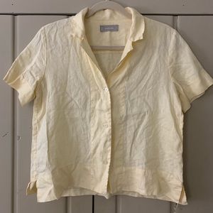 Everlane linen button up